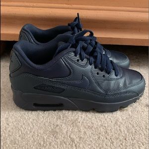 Nike Air Max 90 Navy Blue Youth Shoes